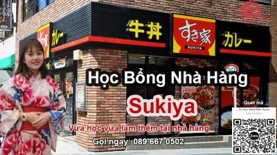 hoc-bong-nha-hang-sukiya-nhat-ban
